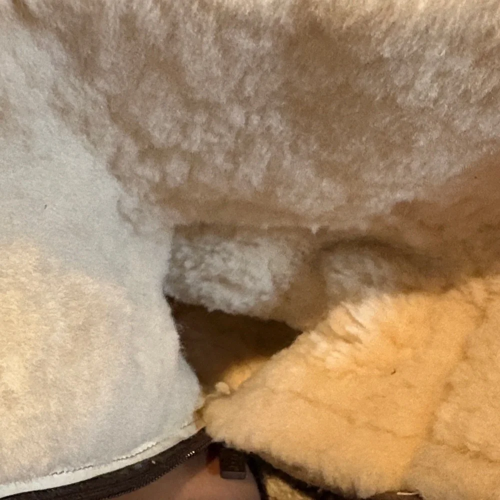 UGG Chocolate Suede Boots with Fur Lining